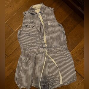 Kate Spade ♠️ Striped Romper